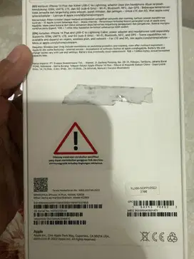 Dijual Iphone 14 plus yellow