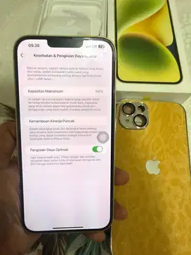 Dijual Iphone 14 plus yellow