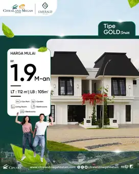 Dijual rumah mewah batam centre - citraland megah batam
