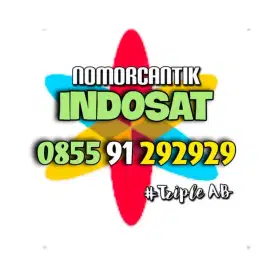 (bisa COD) Nomor Cantik Kartu INDOSAT IM3 HOKI SUPER TRIPLE AB 292929