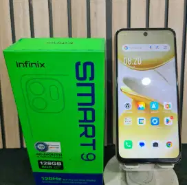 Infinix smart 9 (4+4/128) fullset ori