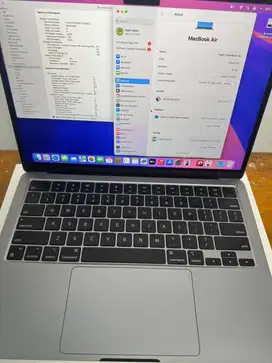 Macbook Air M2 8/256gb ex ibox jual cepat aja