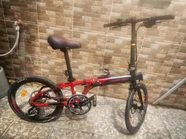 Sepeda Lipat United 10 Speed Full Alloy, mulus baru