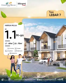Di jual rumah murah lokasi batam centre - citraland megah batam