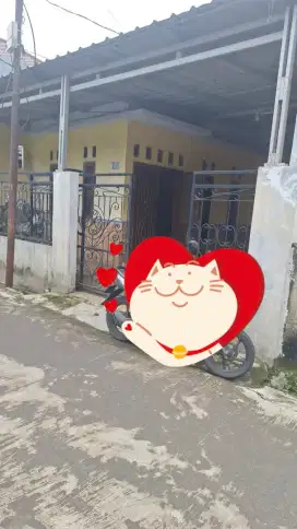 Rumah dijual second 105m²(600jt)akses mobil Pekapuran Cimanggis Depok