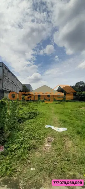Dijual tanah diJln Raya  Kranggan  Kel Jati Sampurna