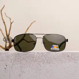 GEMBULL GLASSES - KACAMATA HITAM POLARIZED AVIATOR KEREN - KENCANA 04