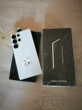 samsung s25 ultra 12/256 sein bnob like new fullset ori
