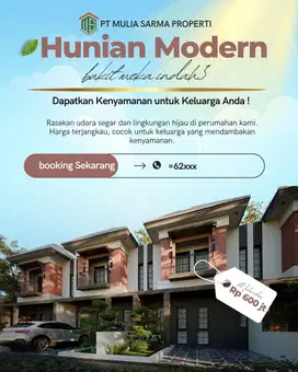 Hunian mewah 2 lantai di cinunuk cileunyi bandung