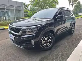 Tangan Pertama -  KIA Seltos 1.4 EX Plus Bensin AT 2022 Hitam NZS
