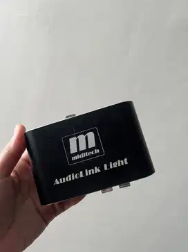 MIDITECH AUDIOLINK LIGHT SOUNDCARD RECORDING ZOOM PODCAST BROADCAST