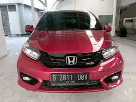 (TDP 12 juta) Honda Brio RS AT 2020 Merah