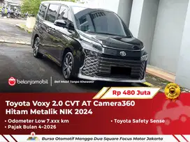 [ LOW KM 7RB ] Toyota Voxy 2.0 CVT AT Hitam Metalik 2024/2025