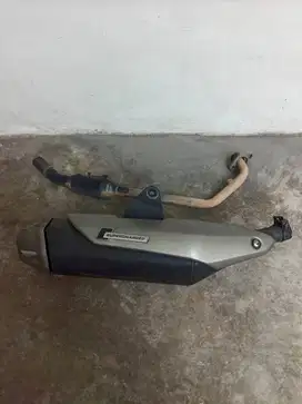 Knalpolt Full Set. Honda Cb 150x Ori Copotan. Kondisi 90%