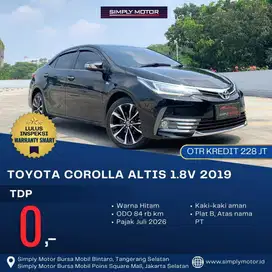 2019 Toyota Corolla Altis 1.8 V Sedan
