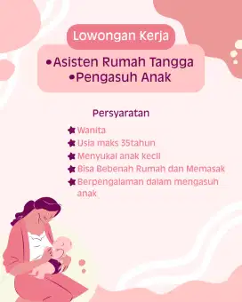 Dicari : Asisten Rumah Tangga
