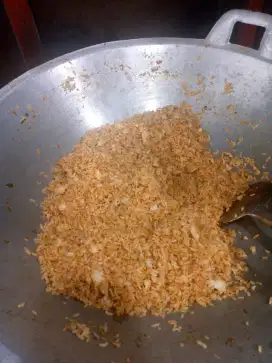 Jualan sate dan nasi goreng