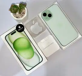 iPhone 15 green 128 Resmi iBox
