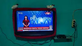 Jual tv shap 32 in minus kaya ber embun putih tapi gk ngaruh