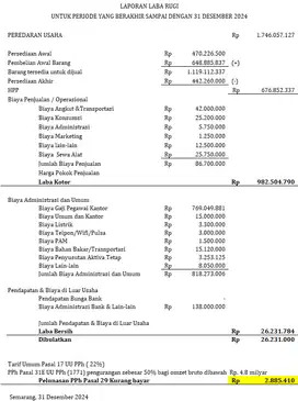 Admin Project and Tax Freelance