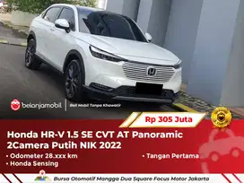 [ WARRANTY ] Honda HR-V HRV HR V 1.5 SE CVT AT 2Camera Putih 2022/2023