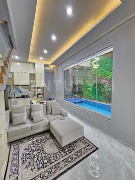 Dijual Rumah ada Kolam Renang di Cluster Lavesh Harapan Indah Bekasi