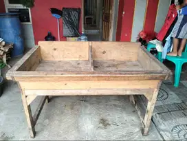 Meja Kayu untuk Jualan/Usaha