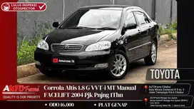 Toyota Corrola Altis 1.8 G VVT-i MT Manual FACELIFT 2004