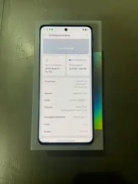 Dijual Oppo Reno 10 Pro 5G Purple 12/256GB Resmi Lengkap