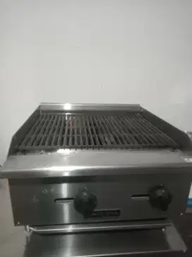Kompor gas char Grill lava rock modena