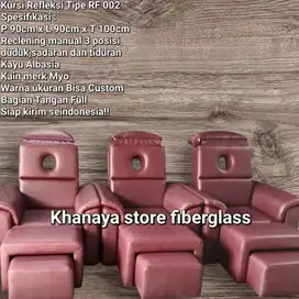 Sofa massage,sofa refleksi,kursi pijat,kursi refleksi warna burgandy