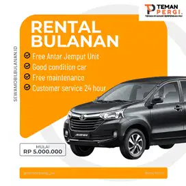 Mobil rewel? Tenang, rental bulanan ada unit cadangan!