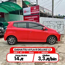 Daihatsu Ayla R Deluxe AT 2021 Cicilan Syariah