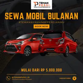 Gak perlu mikir oli atau servis, sewa bulanan udah aman semua!