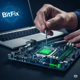 SERVICE PC & Laptop BitFix: Ahli Perbaikan (Hardware & Software)