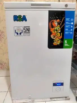FREEZER RSA CF-110 KAPASITAS 100 LITER 94 WATT