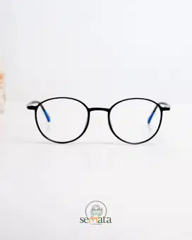 Semata Eyewear - Kacamata Oval Simple Lentur Look Smart - ANTAREJA 03
