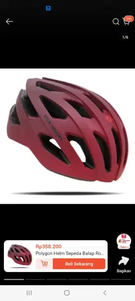 Helm sepeda polygon Axelo