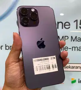 iPhone 14 Pro Max 256GB Garansi Inter All Operator Deep Purple BH 85%