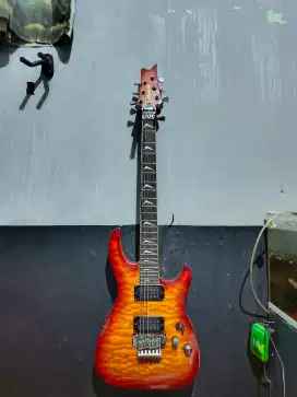 gitar Shredder original top flame