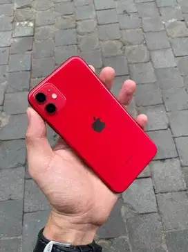 iPhone 11 64gb red , ex inter lama , sinyal aman