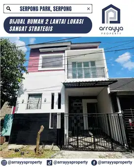 DIJUAL RUMAH 2 LANTAI MURAH DI CLUSTER SERPONG PARK