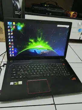 Jual cepat Asus ROG Spek Gaming  i7 Gen 7 Ram 32GB SSD 512GB HDD 1TB
