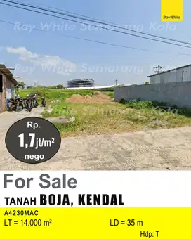 DIJUAL TANAH DI BOJA KENDAL A4230