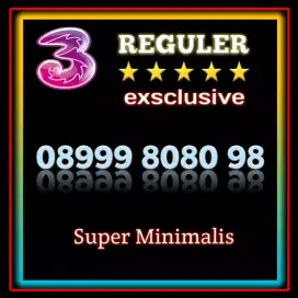 Nomor Exsclusive Varian Angka Minimalis limited edition Hoki 89