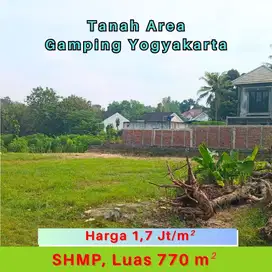 Tanah Selatan Gejawan Gamping Yogyakarta SHM Pekarangan Siap Ajb