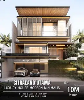 Dijual Rumah Baru Gress Citraland Bukit Golf International Ada Lift