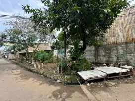 Jual Tanah Harga Damai berikut bangunan di kp Rawa Bebek Bekasi