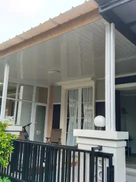 Kanopi Alderon + PVC murah + free jasa pemasangan