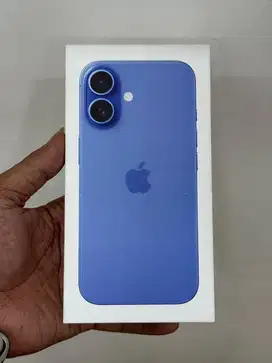 Iphone 16 128GB Ultramarine new Garansi resmi BNIB bisa tukar tambah